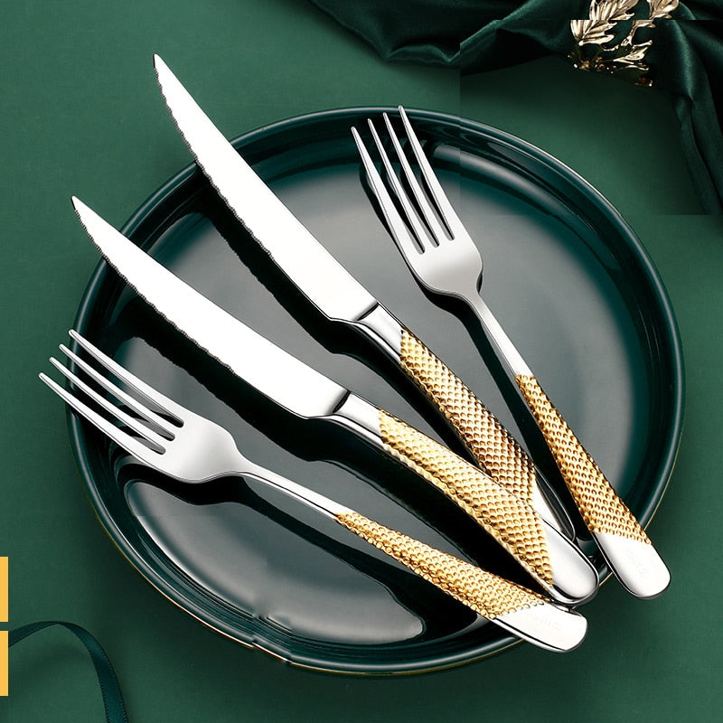 Signature Gold Cutlery Set